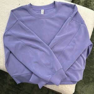 Lululemon Softstreme Perfectly Oversized Cropped Crew